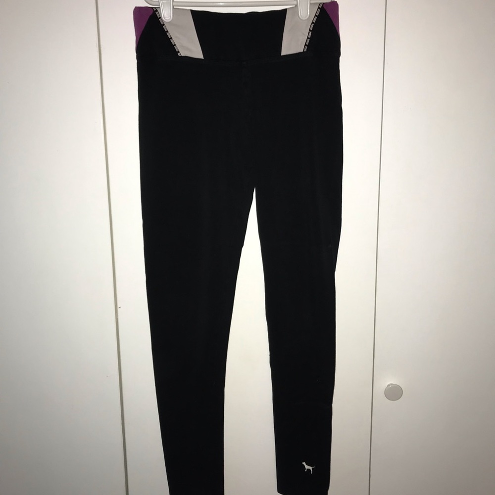 VS PINK Black Yoga Leggings